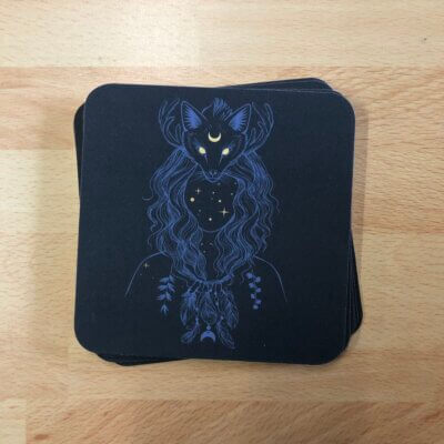 Dessous de tasse – Sorcière