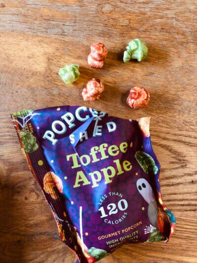 Popcorn Halloween saveur pomme caramel